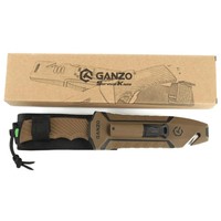 Ніж Ganzo коричневий G8012V2 - DY